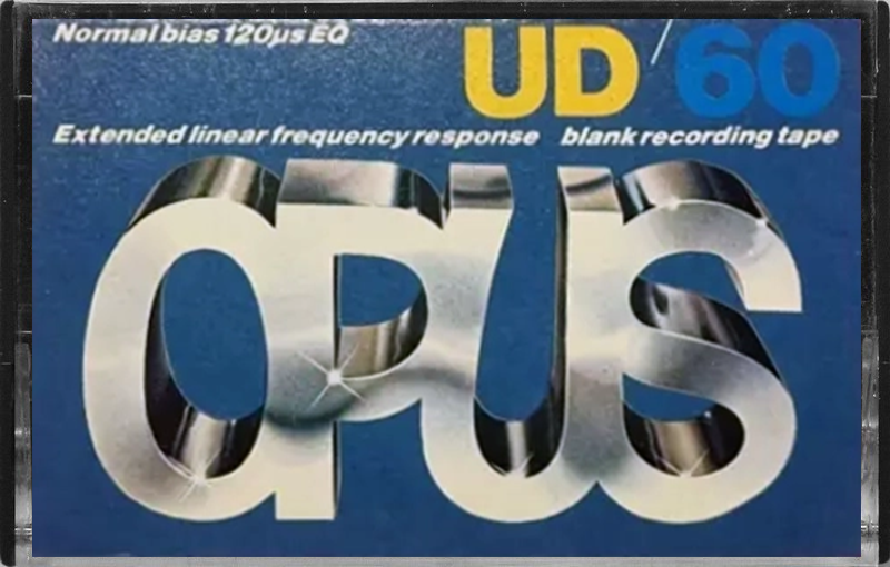 Compact Cassette Opus UD 60 Type I Normal 1975 Australia