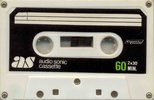 Compact Cassette Audio Sonic 60 "white" Type I Normal Europe