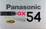 Compact Cassette Panasonic GX 54 "RT-GX54" Type I Normal 1989 Japan