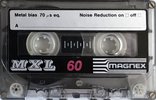 Compact Cassette Magnex MXL 60 Type IV Metal 1978 Europe