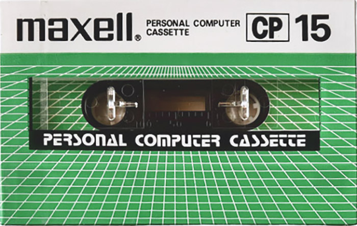 Compact Cassette Maxell CP 15 Computer Cassette 1983 Japan