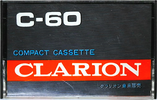 Compact Cassette Clarion 60 Type I Normal 1974 Japan