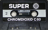 Compact Cassette No Name 60 Type II Chrome Europe