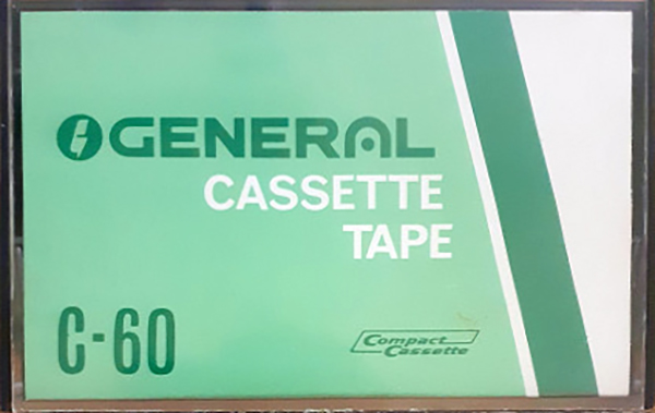 Compact Cassette General 60 Type I Normal Japan