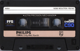 Compact Cassette Philips Ultra Chrome 90 Type II Chrome 1981 Europe