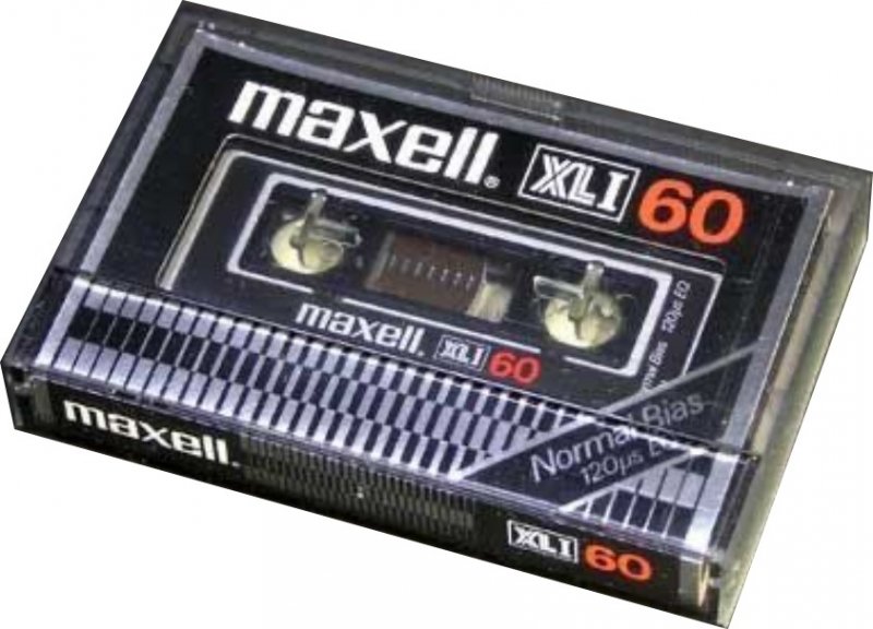 Compact Cassette Maxell XLI 60 Type I Normal 1978 Japan
