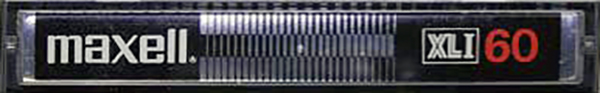 Compact Cassette Maxell XLI 60 Type I Normal 1978 Japan