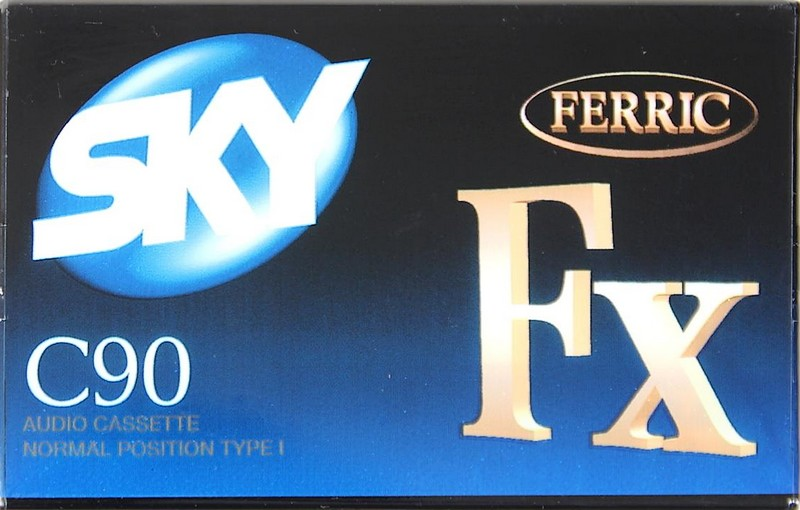 Compact Cassette Sky FX 90 Type I Normal 1996 UK