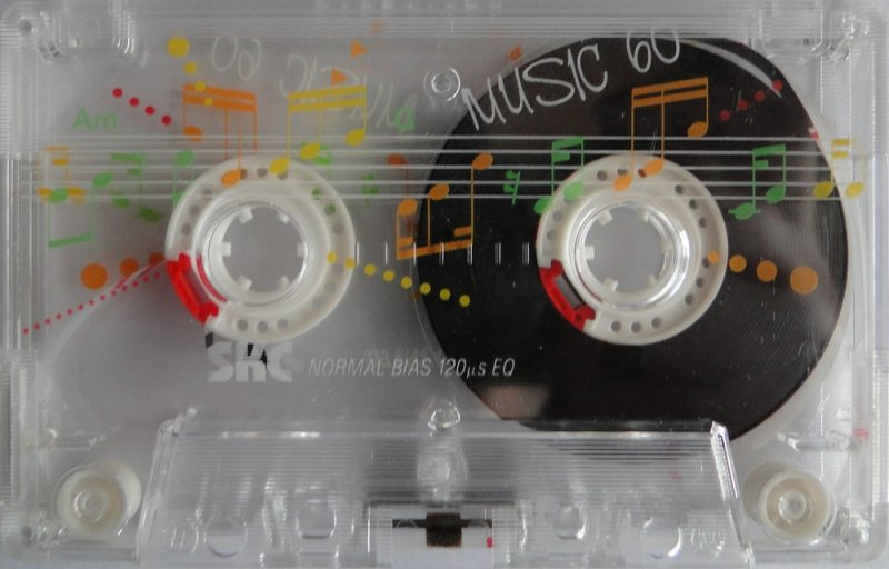 Compact Cassette SKC 60 "Music" Type I Normal 1990 South Korea