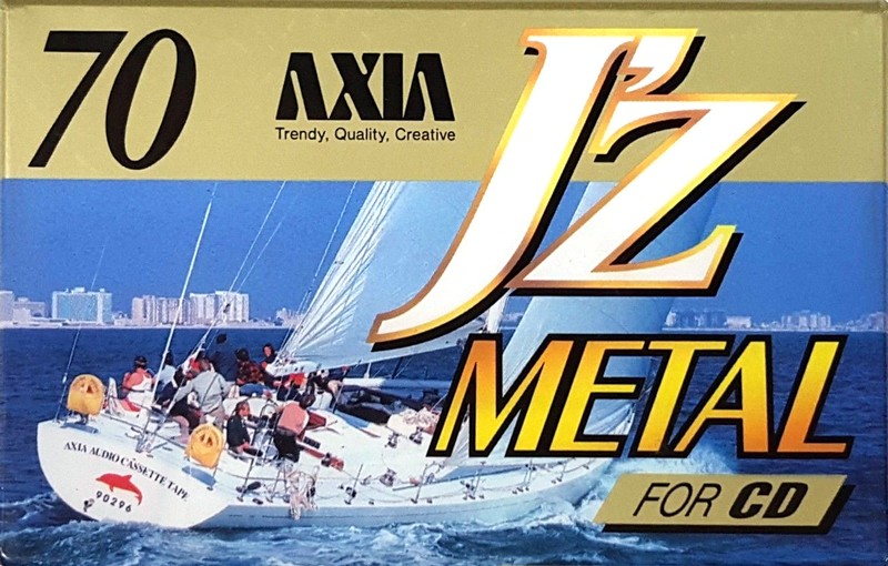Compact Cassette AXIA J`z Metal 70 "JZMC 70" Type IV Metal 1995 Japan