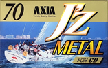 Compact Cassette AXIA J`z Metal 70 "JZMC 70" Type IV Metal 1995 Japan