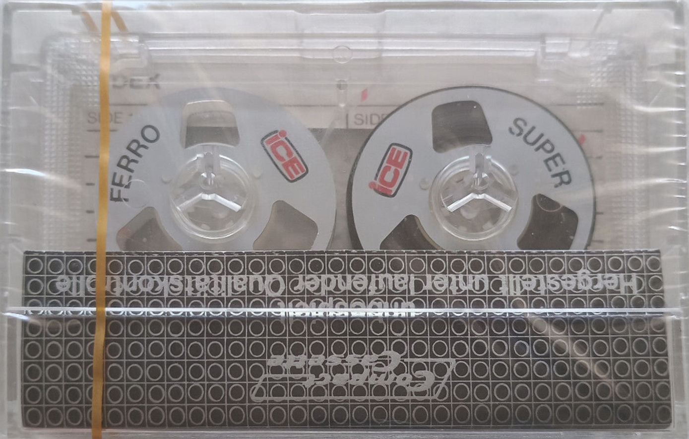 Compact Cassette ICE 60 Type I Normal 1986 Germany