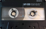 Compact Cassette Sony HF-X 90 "HF-X 90A" Type I Normal 1988 Japan