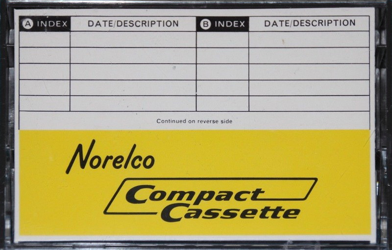 Compact Cassette Norelco 90 Type I Normal 1964 USA