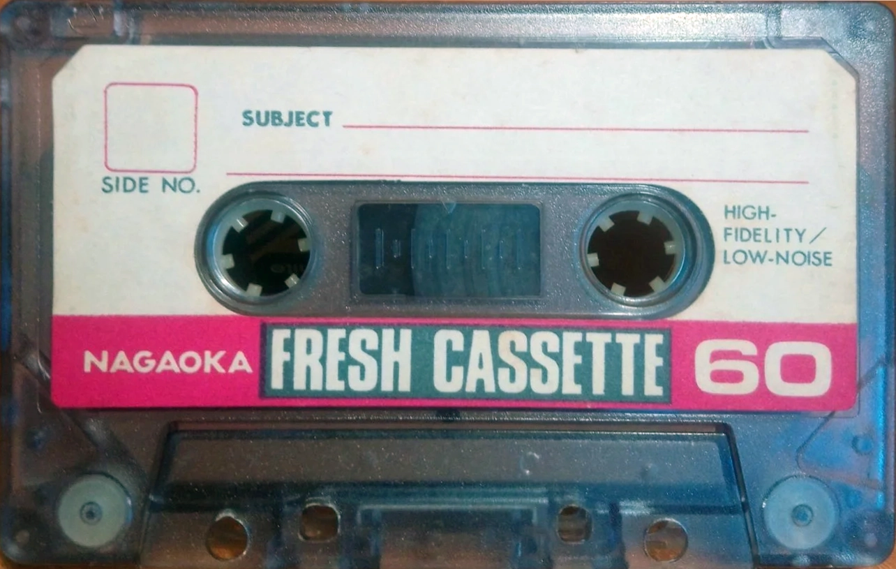 Compact Cassette Nagaoka Fresh 60 Type I Normal 1973 Japan