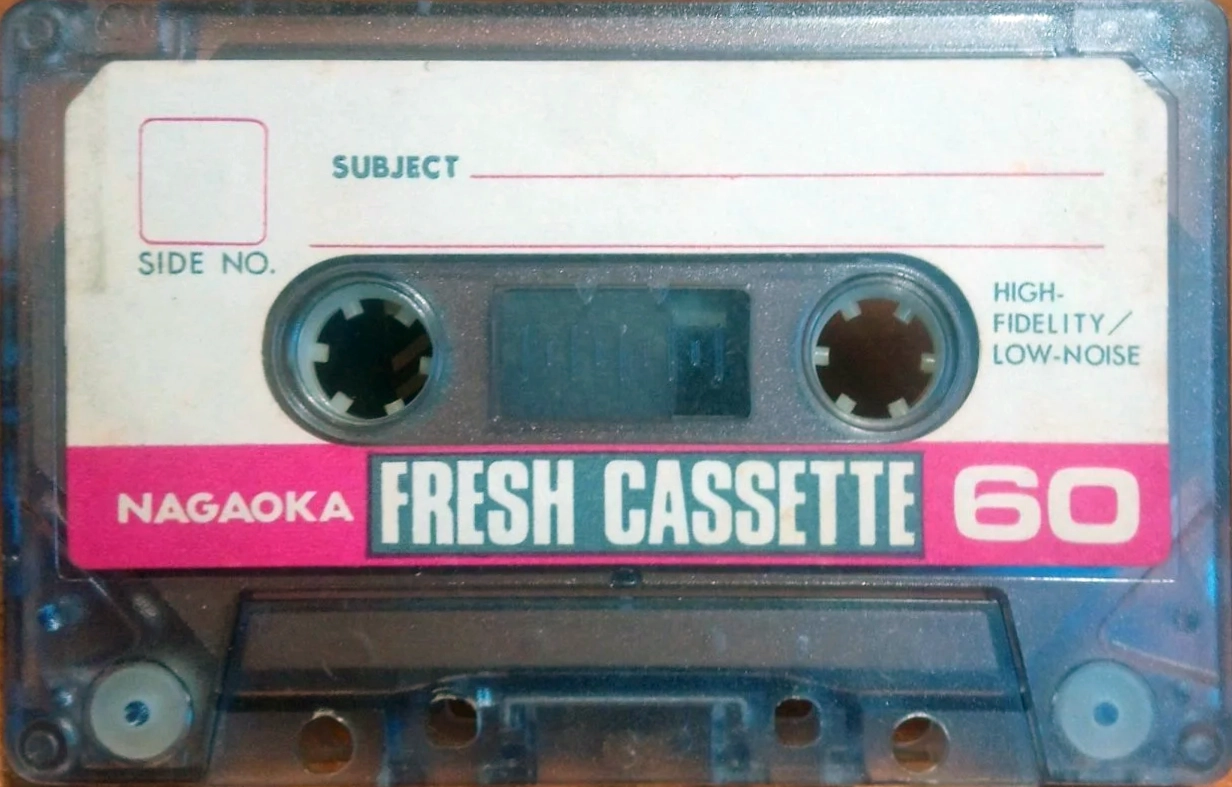 Compact Cassette Nagaoka Fresh 60 Type I Normal 1973 Japan