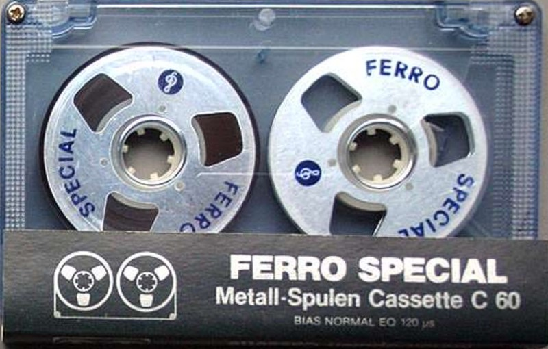 Compact Cassette Metall-Spulen Ferro Special 60 Type I Normal Netherlands