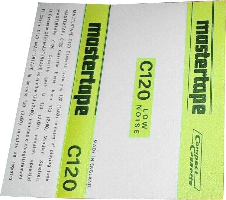 Compact Cassette Mastertape 120 Type I Normal 1975 Europe
