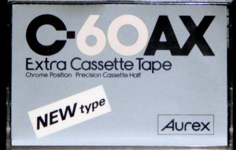 Compact Cassette Aurex AX 60 Type II Chrome 1979 Japan