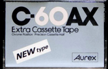 Compact Cassette Aurex AX 60 Type II Chrome 1979 Japan