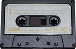 Compact Cassette Scotch Master 60 Type I Normal 1977 USA