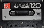 Compact Cassette BASF Chromdioxid 120 Type II Chrome 1975 Europe