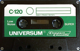 Compact Cassette Universum Super 120 Type I Normal 1976 Europe