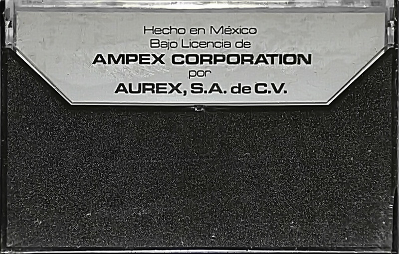 Compact Cassette Ampex 350 90 Type I Normal 1973 Mexico