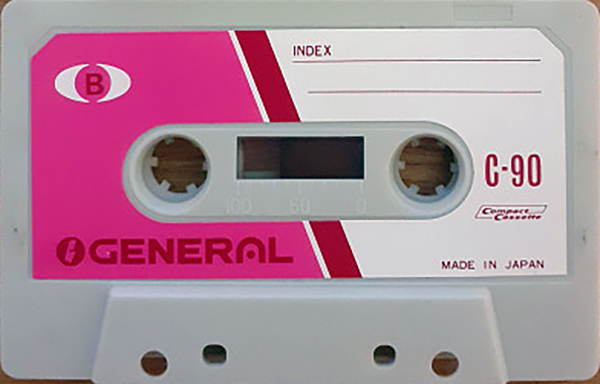 Compact Cassette General 90 Type I Normal Japan