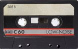 Compact Cassette ICE 60 Type I Normal 1988 Europe