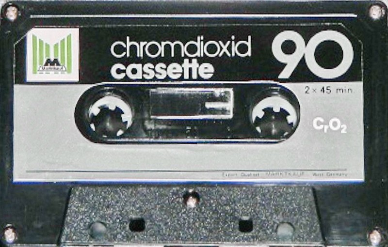 Compact Cassette Marktkauf 90 Type II Chrome 1980 Germany