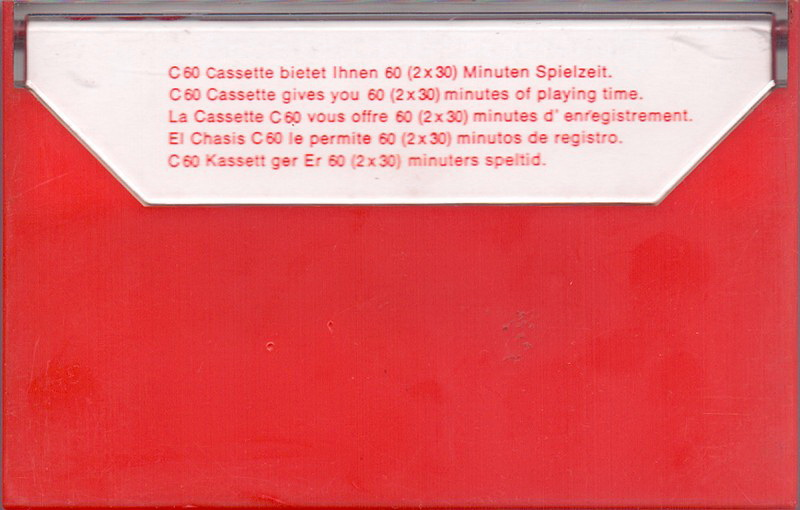 Compact Cassette Polaris 60 Type I Normal Europe