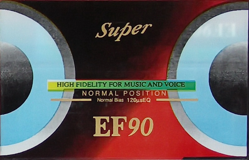 Compact Cassette Super EF 90 Type I Normal Europe