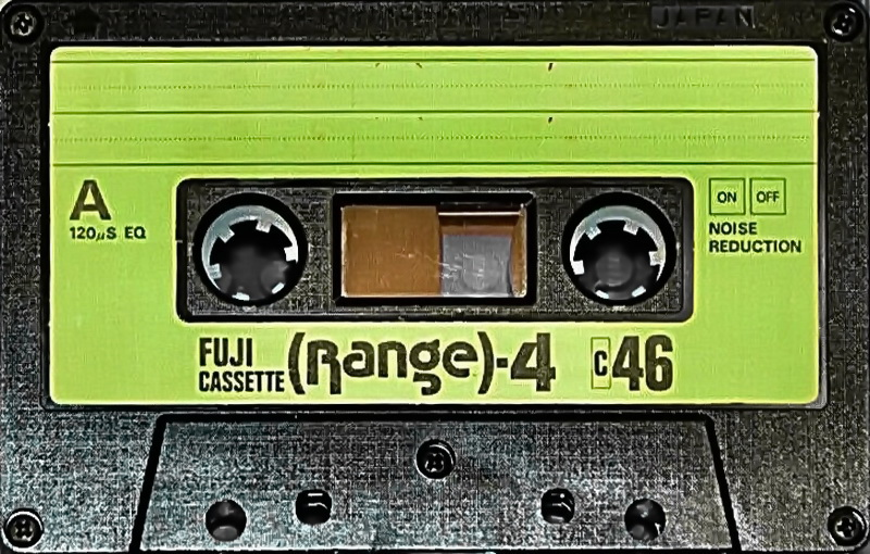 Compact Cassette Fuji Range 4 46 Type I Normal 1977 Japan