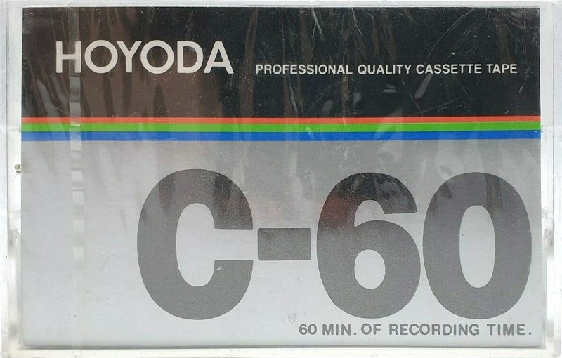 Compact Cassette Hoyoda 60 Type I Normal 1989 Hong Kong