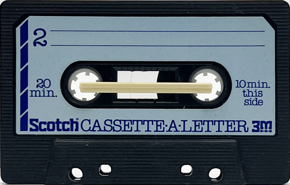 Compact Cassette Scotch A-Letter 20 Type I Normal 1971 Australia