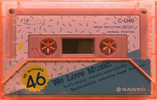 Compact Cassette Sanyo We Love Music 46 "Orange" Type I Normal 1986 Japan
