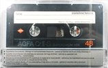 Compact Cassette AGFA Superchrom HDX 48 "Cr II-S" Type II Chrome 1982 Europe