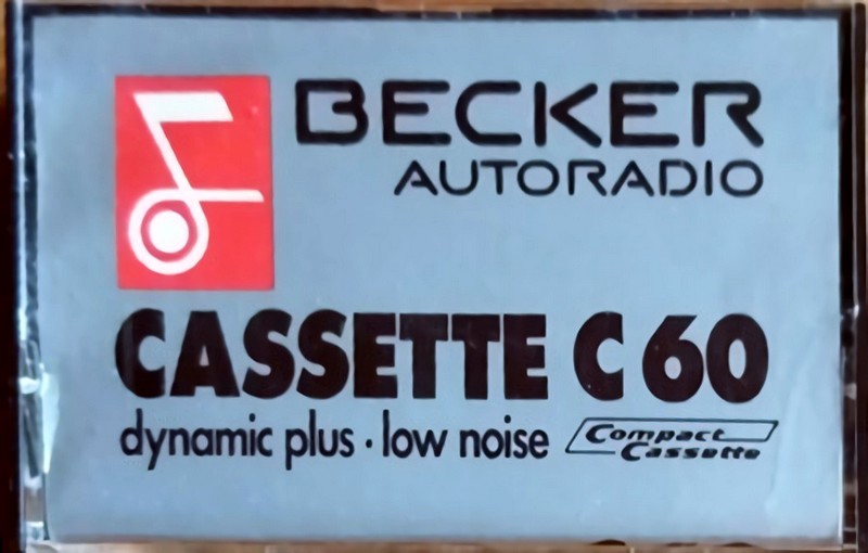 Compact Cassette Becker 60 "Autoradio" Type I Normal 1979 Europe