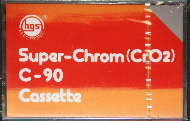 Compact Cassette HGS Electronic 90 Type II Chrome 1978 Germany