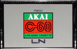 Compact Cassette Akai LN 60 Type I Normal 1972 Europe