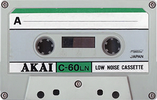 Compact Cassette Akai LN 60 Type I Normal 1972 Europe