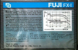 Compact Cassette Fuji FX-I 46 Type I Normal 1980 Europe, North America