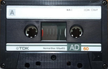 Compact Cassette TDK AD 60 Type I Normal 1985 North America