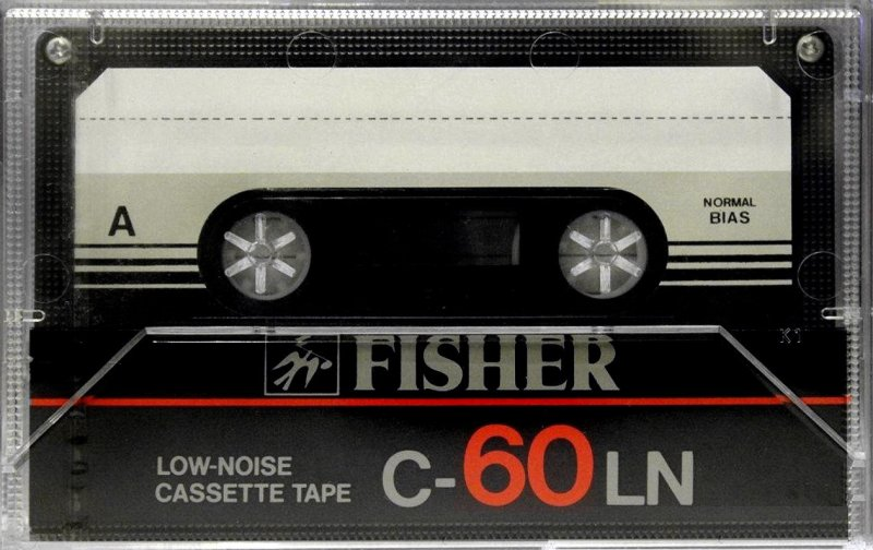 Compact Cassette Fisher LN 60 Type I Normal 1982 USA