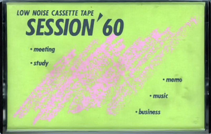 Compact Cassette Session 60 Type I Normal 1985 Japan