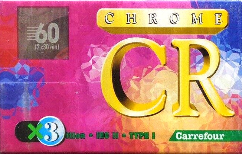 3 pack Carrefour CR 60 Type II Chrome Europe