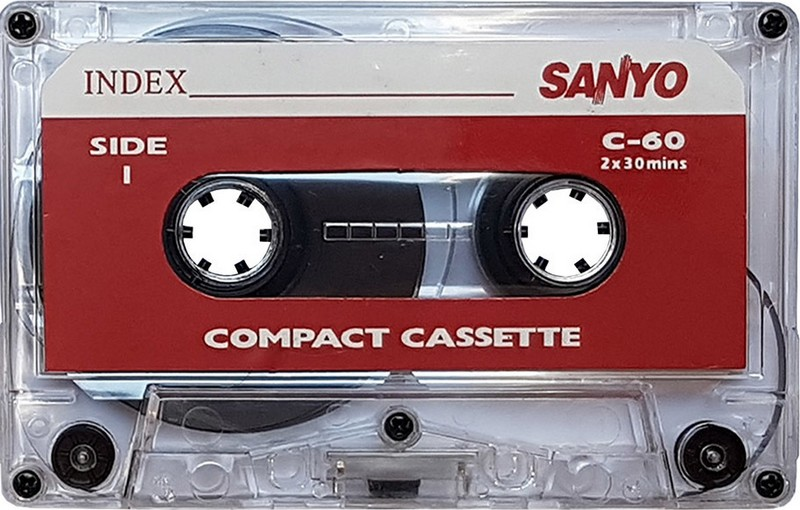 Compact Cassette Sanyo 60 Type I Normal 1994 Japan