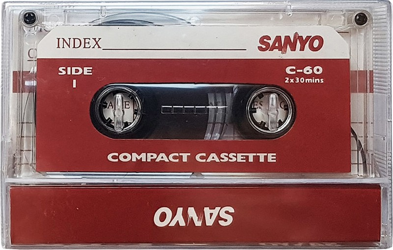 Compact Cassette Sanyo 60 Type I Normal 1994 Japan