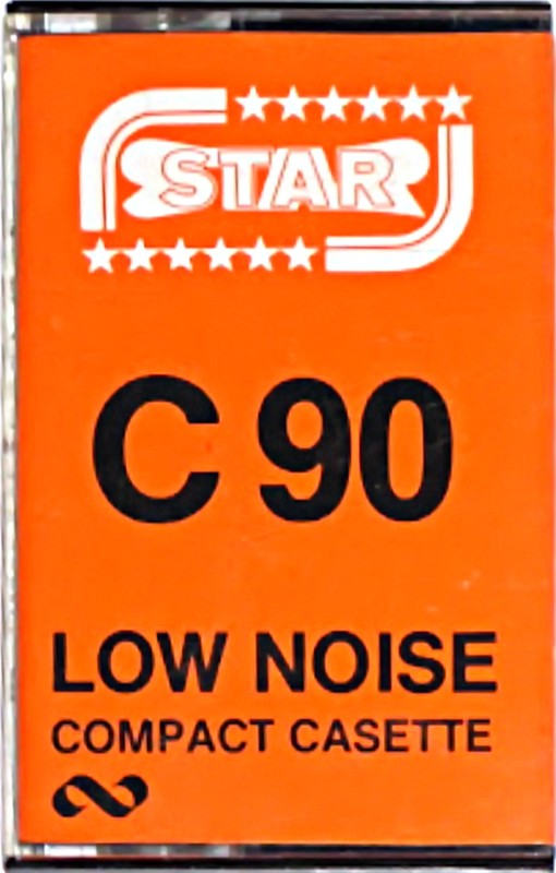 Compact Cassette Star 90 Type I Normal 1978 Hong Kong